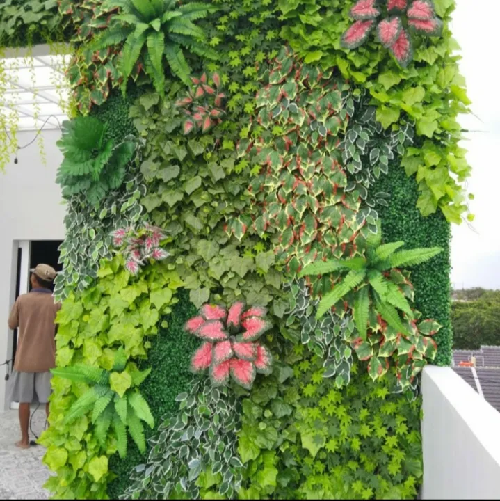 Jasa Pembuatan Vertical Garden Sintetis (Artificial) No.1 di Jabodetabek